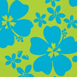 Servilleta 33X33 (16) HIBISCUS blue