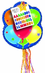 Piñata Globos Texto