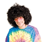 PELUCA XXL AFRO NEGRA