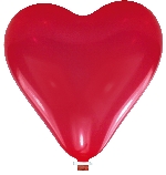 Globo Corazon Gigante Latex 170cm (1,70m) con pinza de cierre