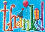 THANK YOU:CARD PARTY TIME