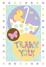 THANK YOU:MODERN BABY SHOWER