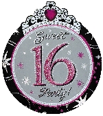 INVITE nov:SWEET 16 SPARKLE