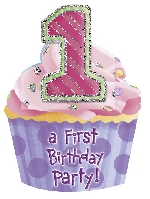 INVITE jmb spec:1ST BDAY PINK