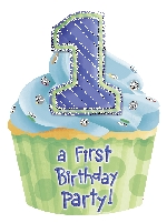 INVITE jmb spec:1ST BDAY BLUE