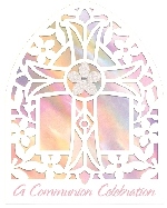 INVITE lrg spec:COMMUNION PINK