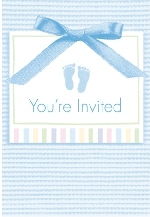 INVITE:BABY SOFT blue