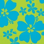 Servilleta 33X33 (16) HIBISCUS blue