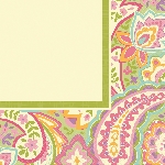SERV/MED 33x33: PRETTY PAISLEY
