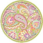 PLATO 18cm: PRETTY PAISLEY