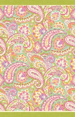 MANTEL PAPEL: PRETTY PAISLEY