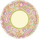 PLATO 27cm: PRETTY PAISLEY