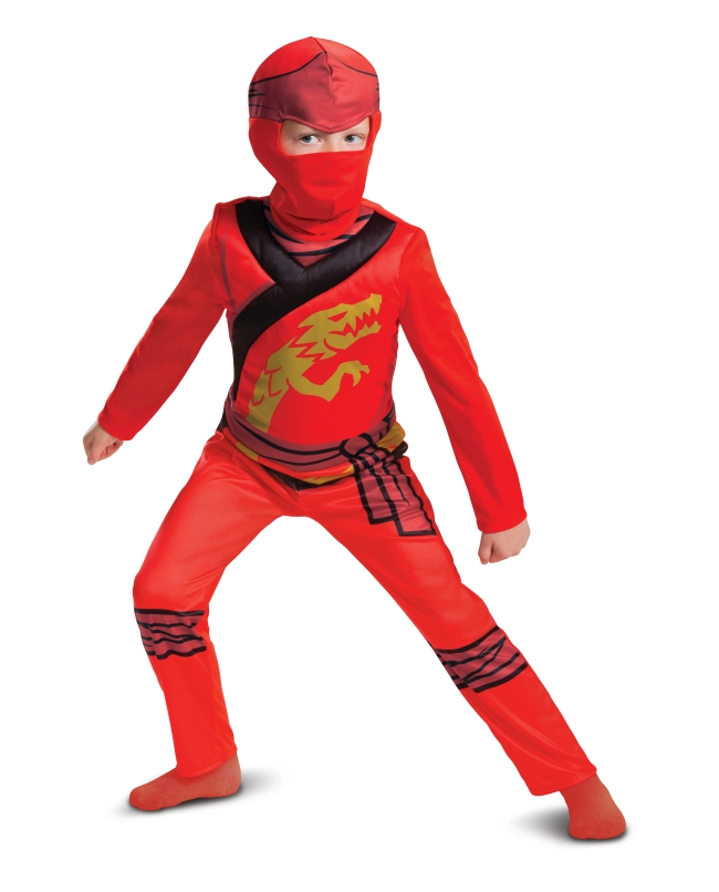 Disfraz Lego Ninjago Kai Fancy Talla 7-8 Años - LIRAGRAM