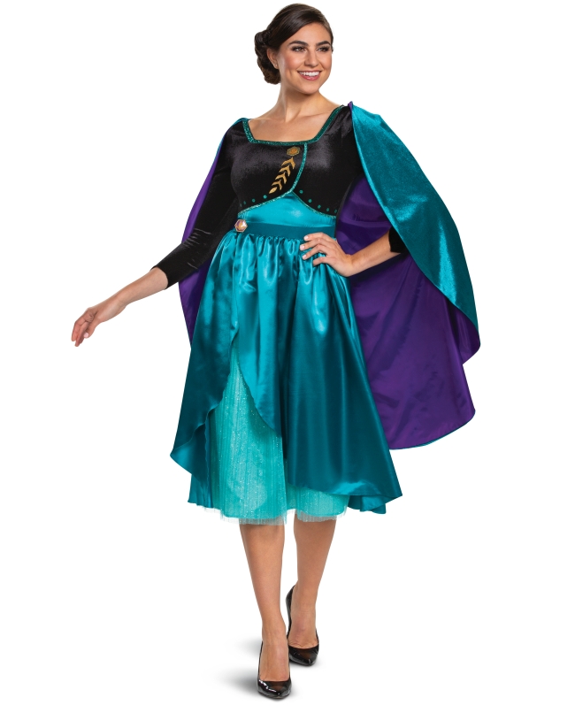 Disfraz Adulto Disney Frozen 2 Anna Reina Classic Talla L (42-44