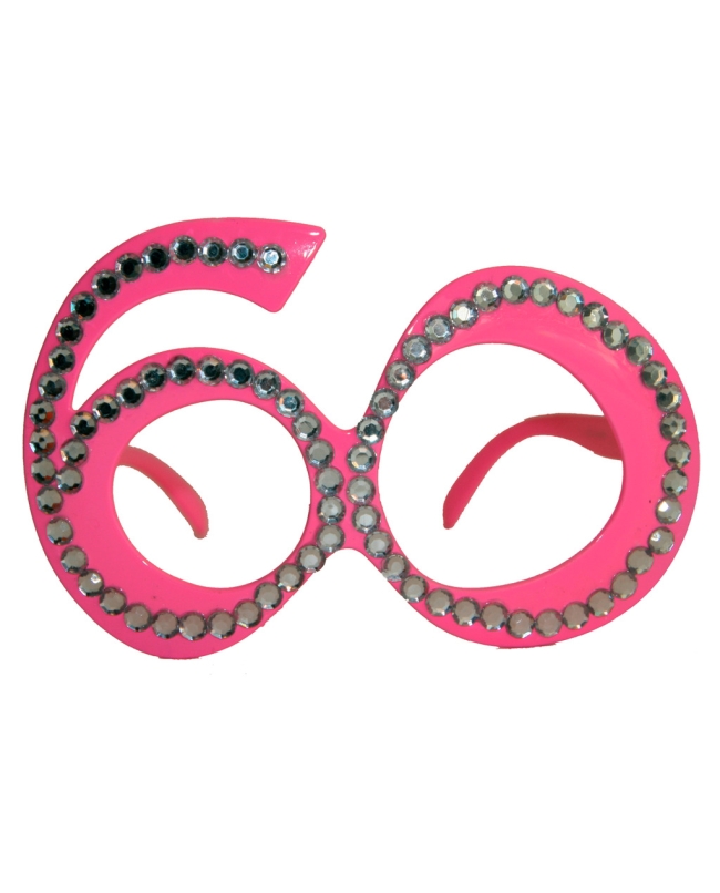 Gafas Rosas Diamantes Nº 60