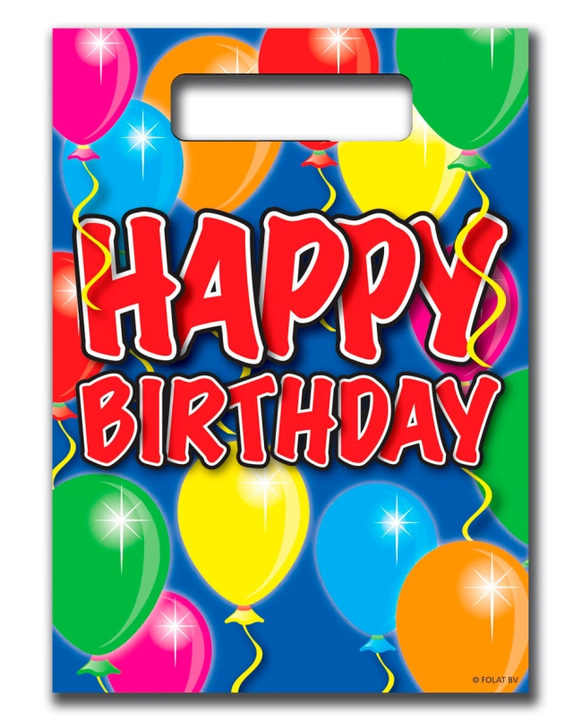 Bolsas Globos 29X18cm Plastico