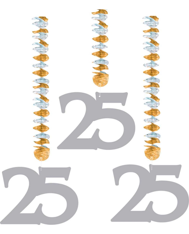 Deco Colgante 25 Aniversario