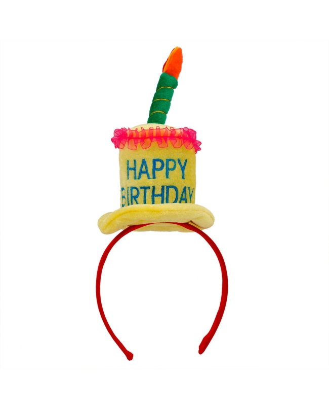 Diadema Tarta Happy Bday