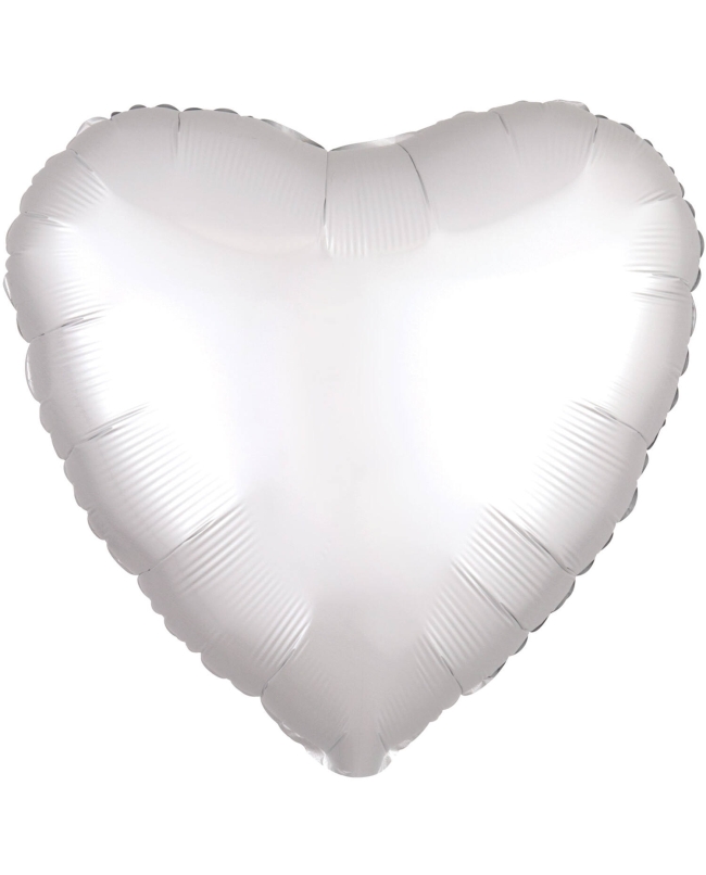 18/43cm Corazon Blanco Satin