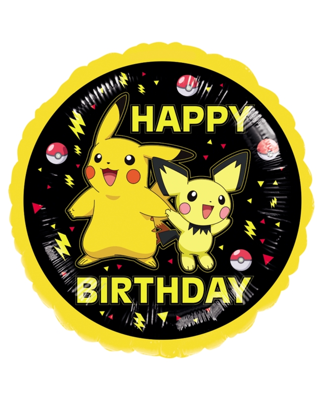 18/43cm Pokemon Happy Bday