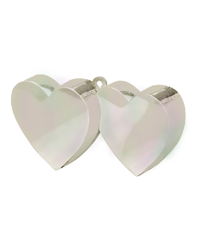 Acc. Peso Doble Corazon Iridiscente 142G