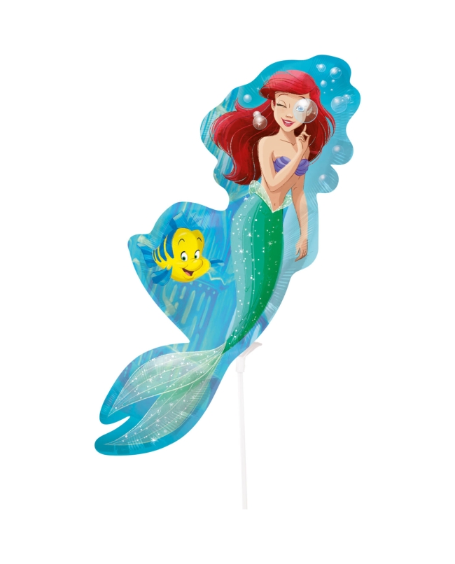 Mini Forma Auto-Inflable Princesa Ariel La Sirenita 11X27cm ***OFERTA DTO NO ACUMULABLE