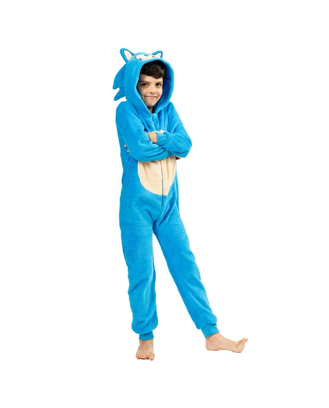 Disfraz Onesie Sonic Talla 12-14