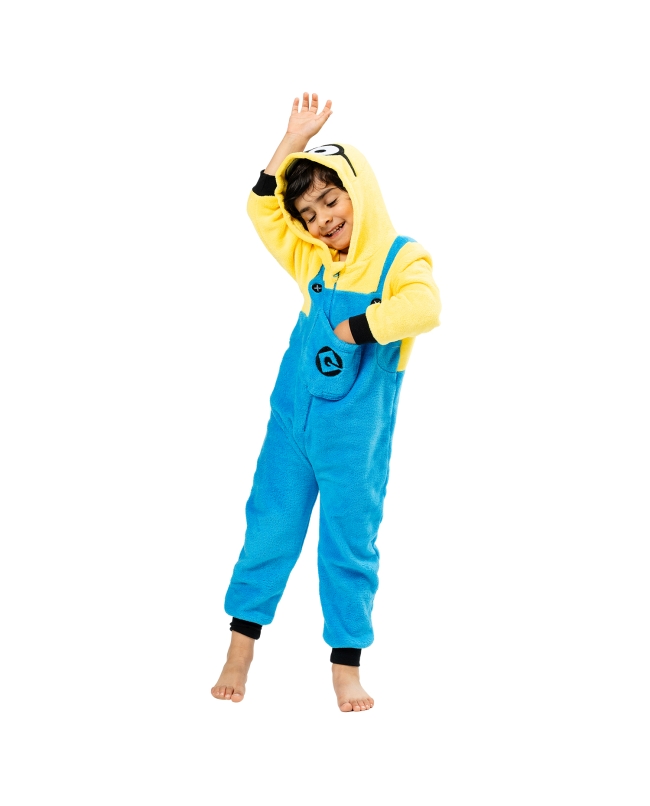 Disfraz Onesie Minions Talla 10-12
