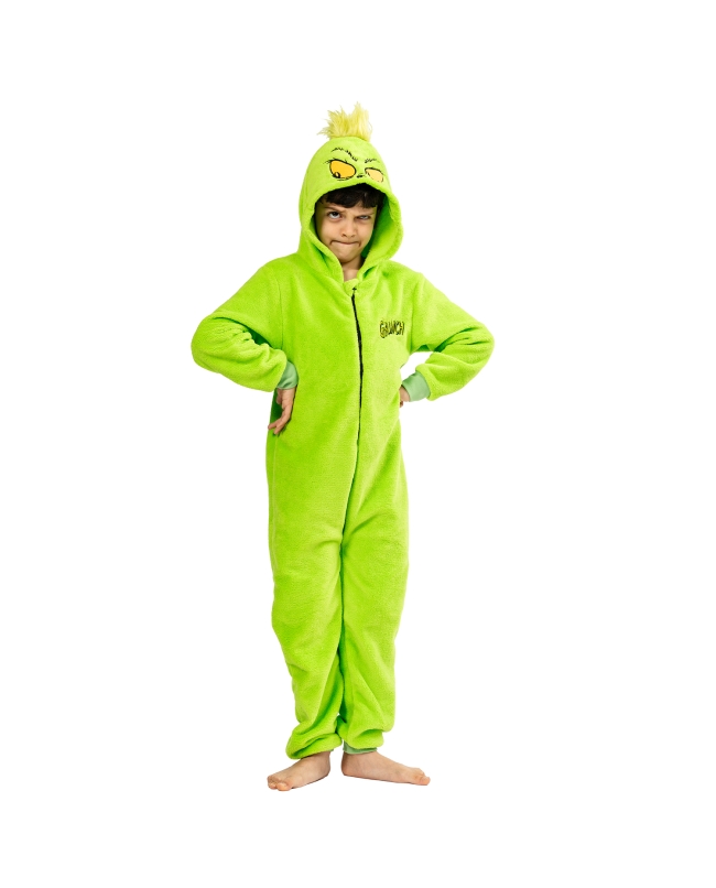 Disfraz Infantil Onesie The Grinch Talla 6-8