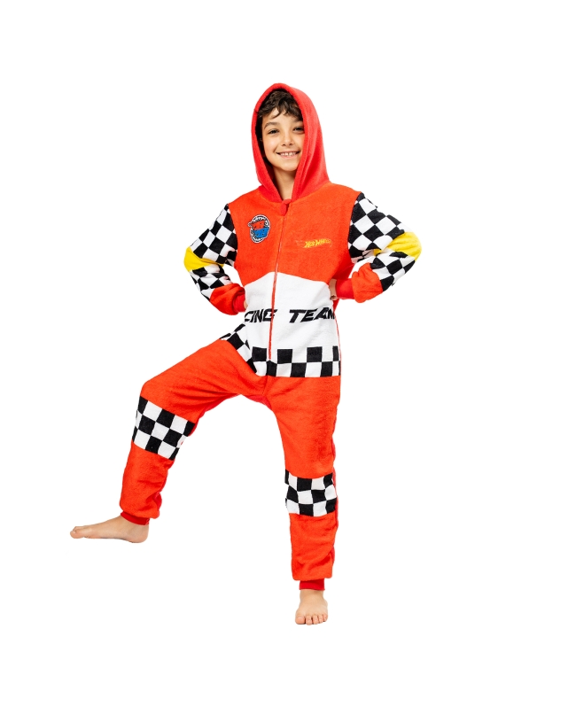 Disfraz Infantil Onesie Hot Wheels Talla 4-6