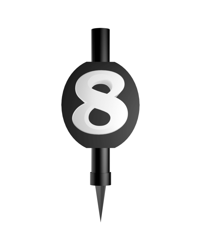 Bengala Nº 8 12cm 50 Pulgadas