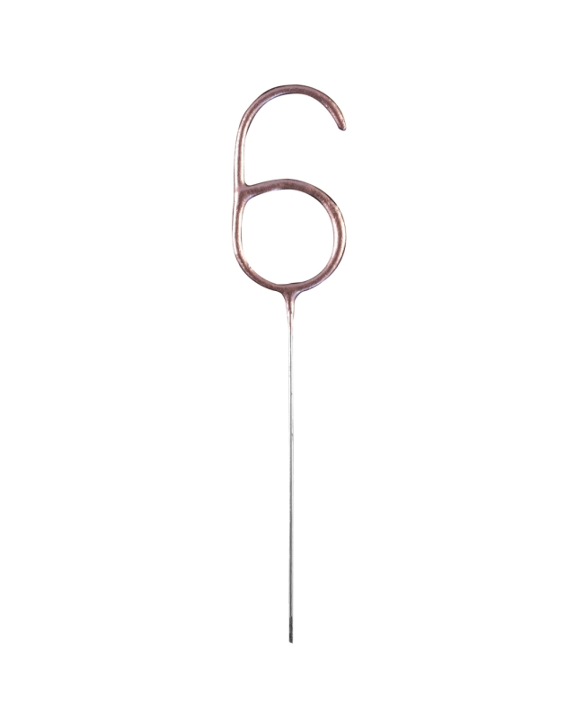 Bengala Nº 6 Oro Rosa 14,5cm 30-60 Pulgadas