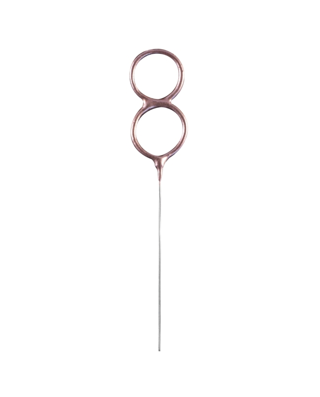 Bengala Nº 8 Oro Rosa 14,5cm 30-60 Pulgadas