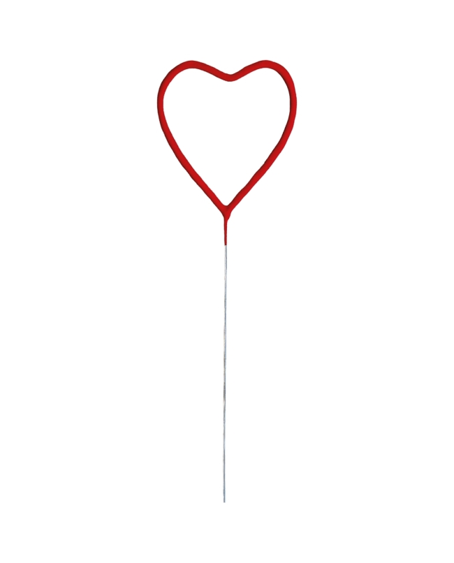 Bengala Xl Corazon Rojo 26cm 41 Pulgadas