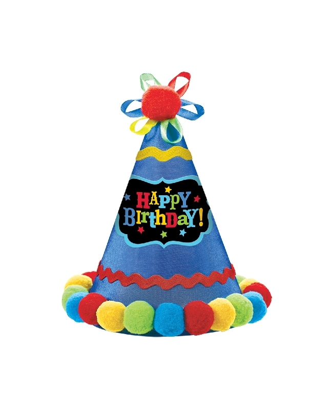 Gorro Cono Happy Birthday 20,9cm