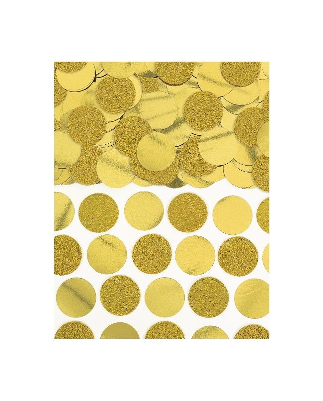 Confeti Circulos Oro Foil 63G