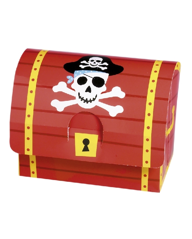 Juguete Pack Caja Piratas 8X10,7X6cm