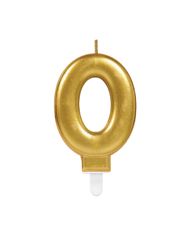 Vela Oro Nº 0 9,3cm
