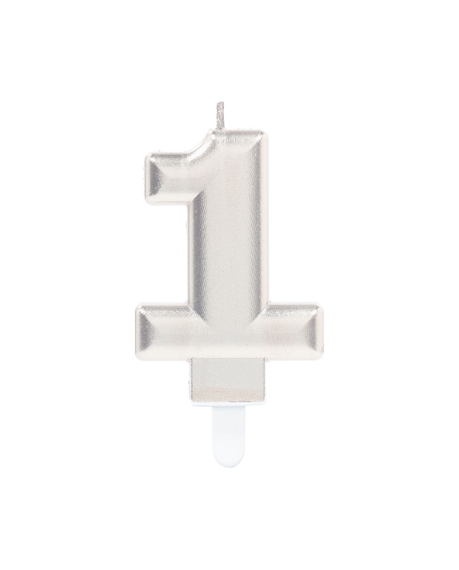 Vela Plata Nº 1 9,3cm