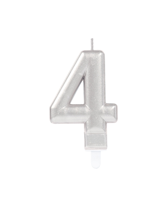 Vela Plata Nº 4 9,3cm