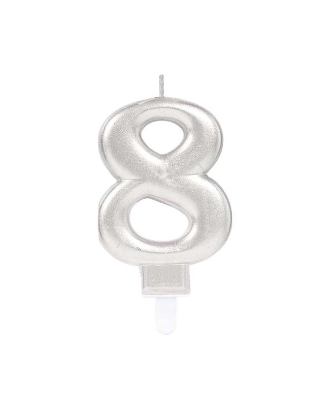 Vela Plata Nº 8 9,3cm