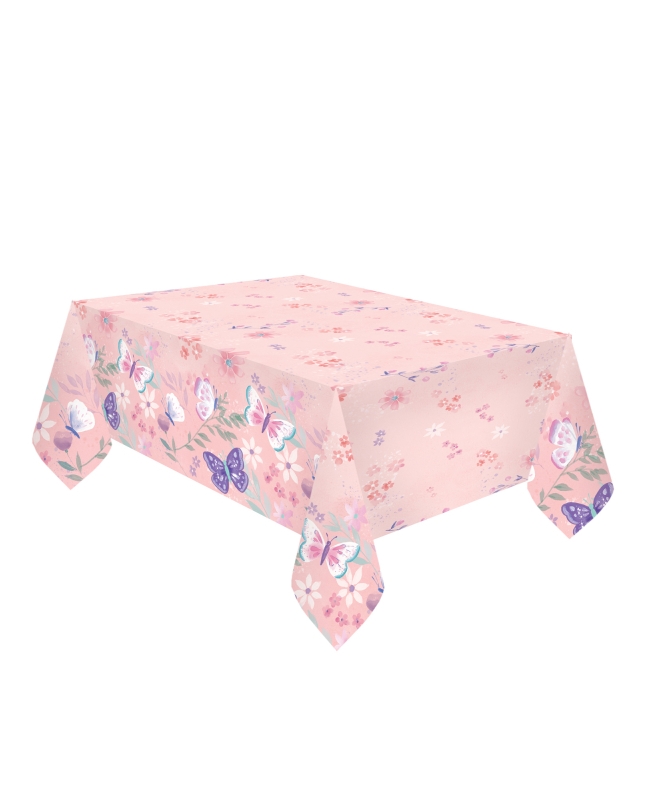 Mantel Papel 120X180cm Mariposas