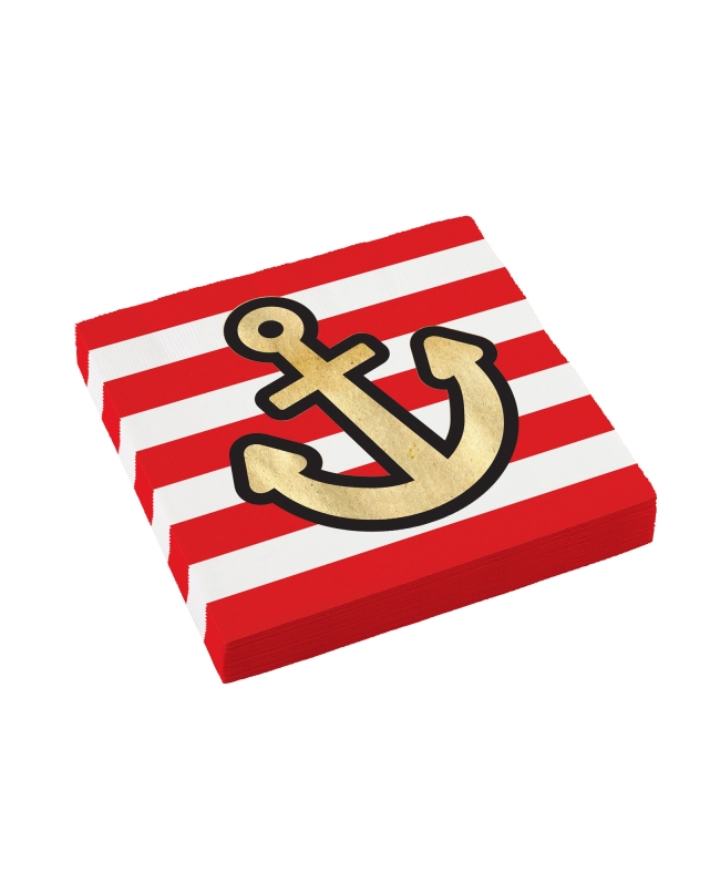 Servilletas 33X33 Mapa Piratas
