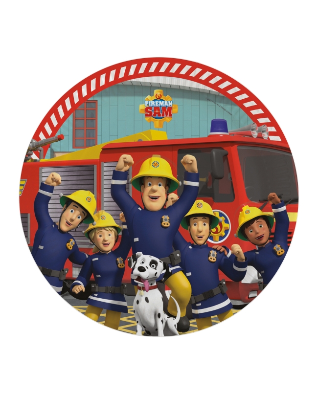 Platos 23cm Sam Bombero