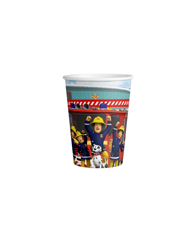 Vasos 250ml Sam Bombero