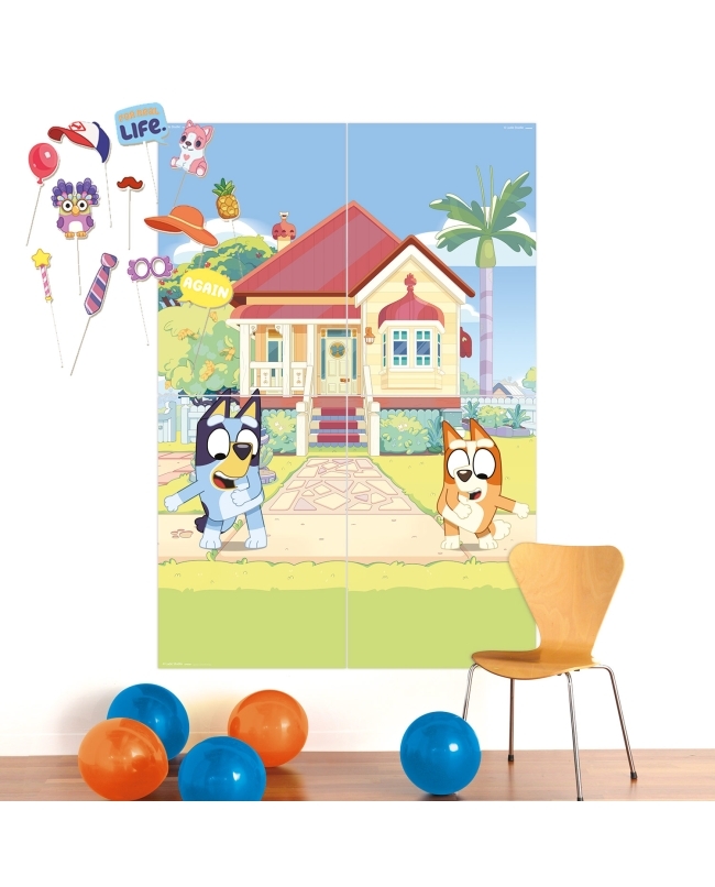 Decor. Kit Pared Bluey 4X70X102cm