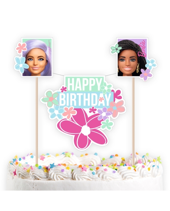 Deco Tarta Barbie Dulce 26X15cm