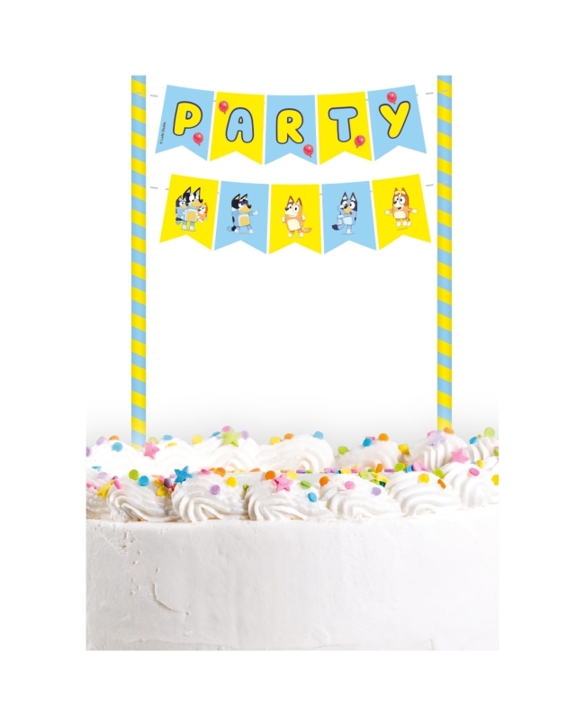 Deco Kit Tarta Bluey