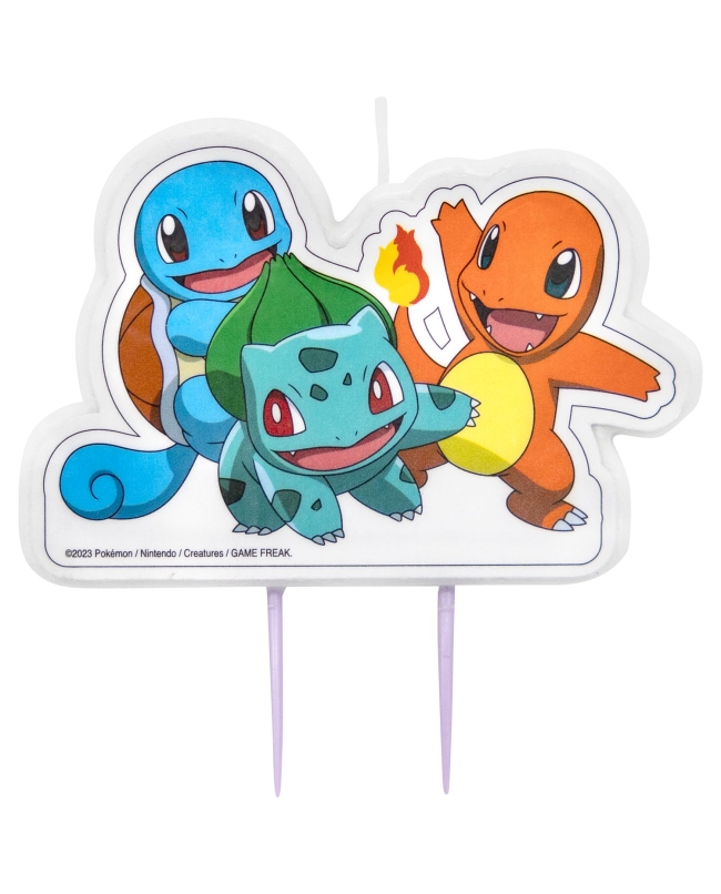 Velas Mini Forma Pokemon 5,5cm X 8,3cm