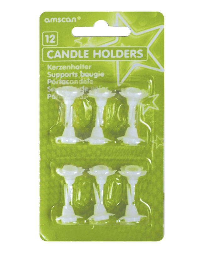 Sujetavelas Tarta Plastico 2,5cm